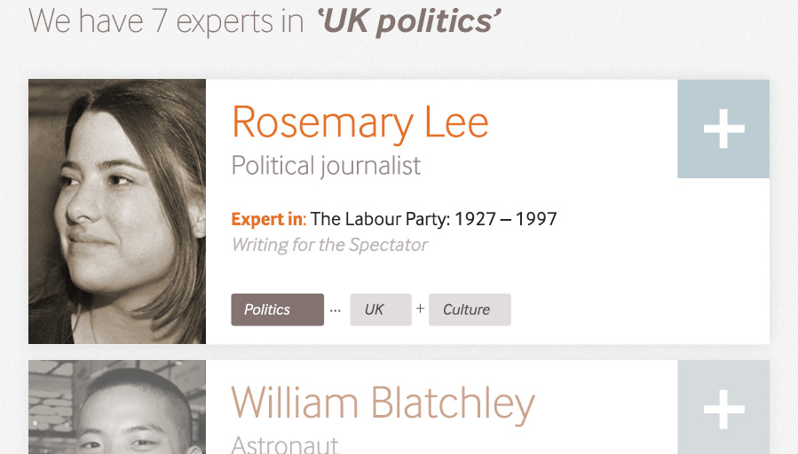 image of expert list